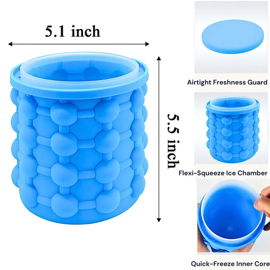 ChillCube Space-Saving Ice Maker Bucket