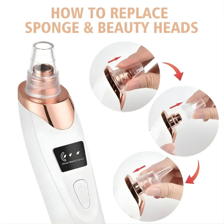 Professional Skin Refiner, Blackhead Remover, Pore Therapy (5 in 1)
