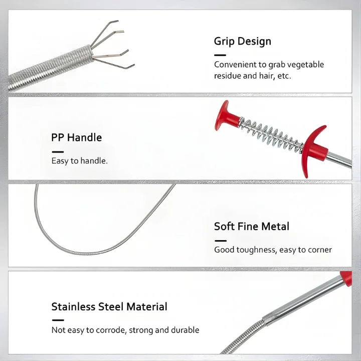 Flexible Clog Grabber