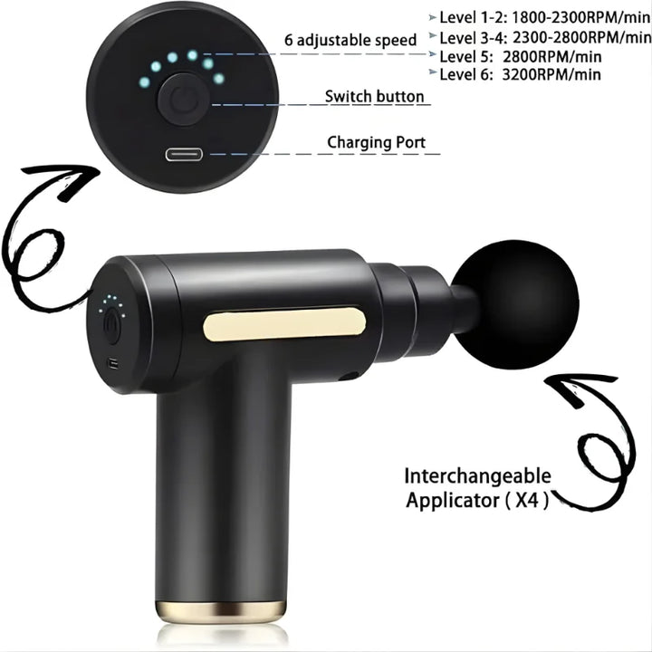 Deep Relief Pro-Grade Massager Gun
