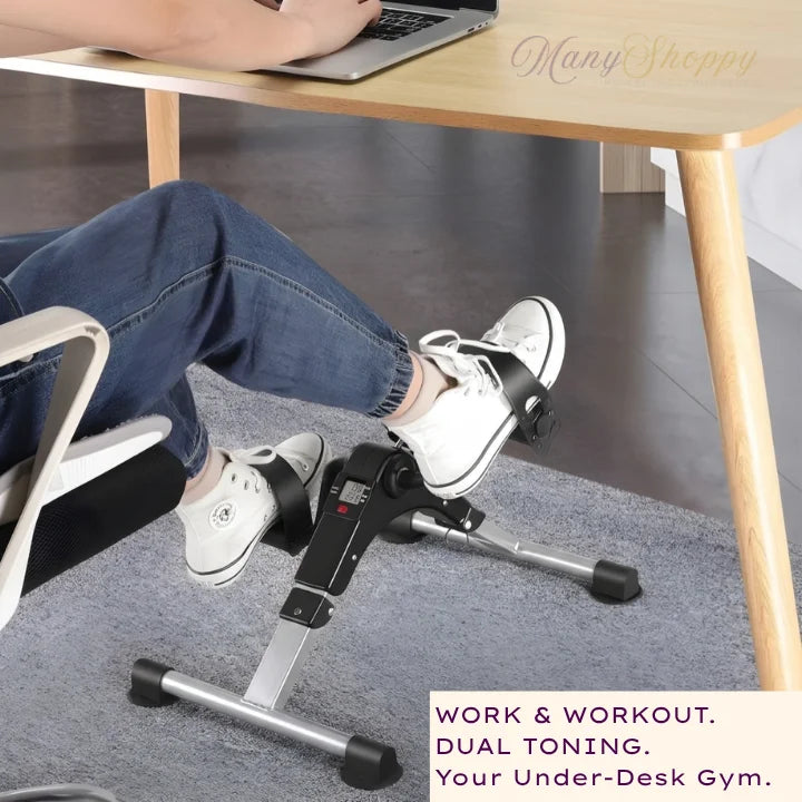 Imported Quality Pedal Exerciser Machine with Digital Meter - Performance Tracker