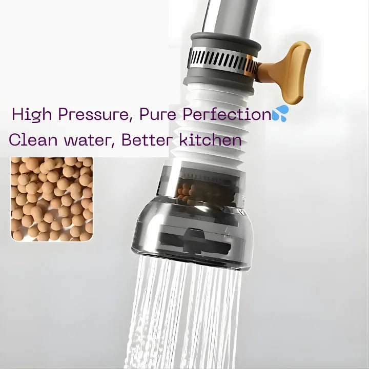 3 Kitchen Showers in 1 Order (360° Clean Flow)
