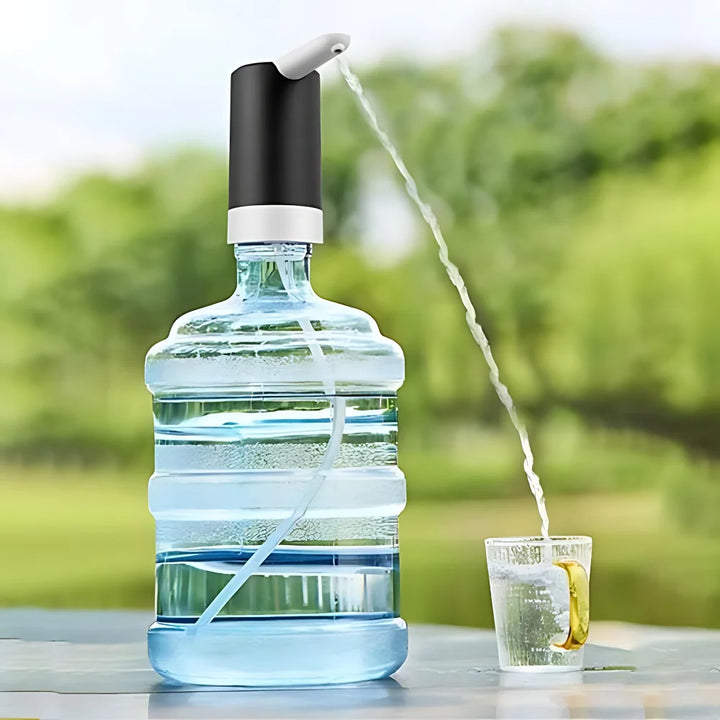 Pure Water, Effortlessly: Rechargeable Dispenser