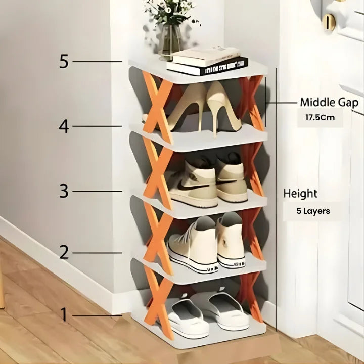 SnapStack 5-Layer Shoe Stand