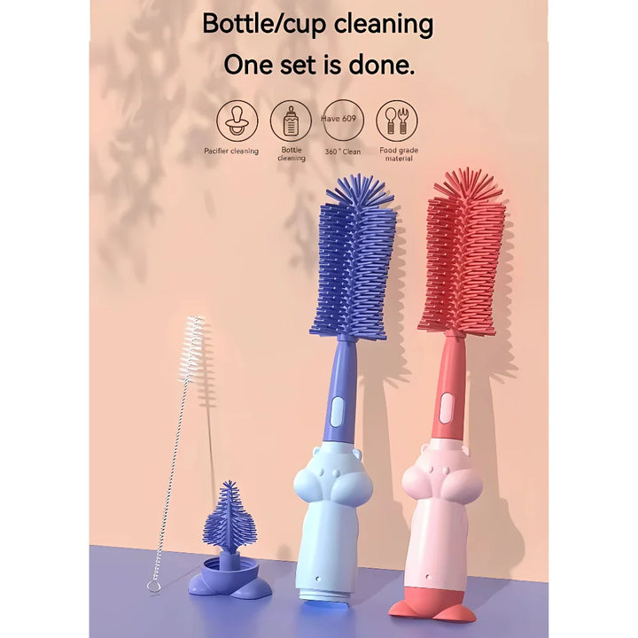 Complete Baby Bottle Hygiene Brush Kit