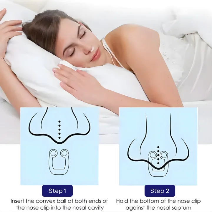 Breathe Easy Snore-Free Sleep Clips