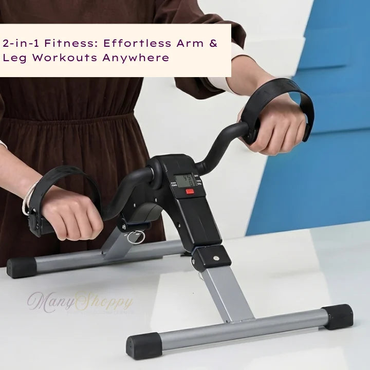 Imported Quality Pedal Exerciser Machine with Digital Meter - Performance Tracker
