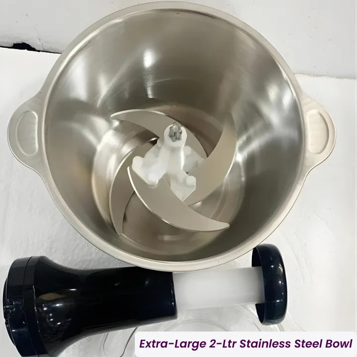 2Ltr Ultra-Steel Manual Food Processor