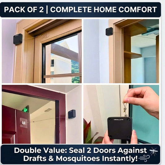 Smart Seal Automatic Door Closer (Pack of 2)
