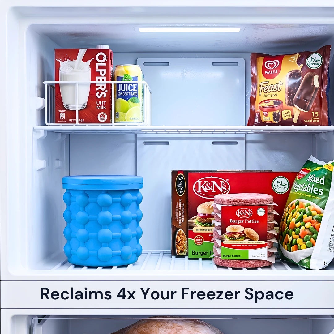 ChillCube Space-Saving Ice Maker Bucket