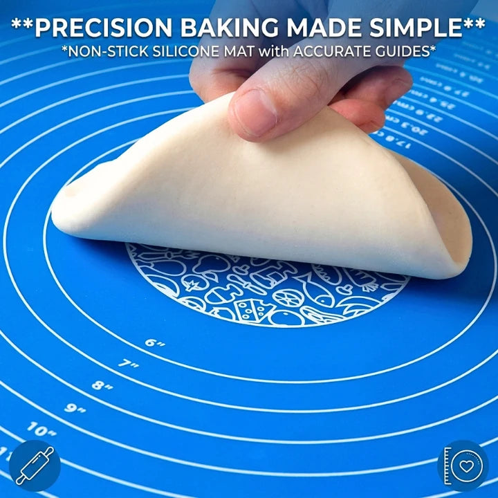 2-in-1 Kitchen Deal: Non-Stick Silicone Baking Mat + Sink Water Splash Guard