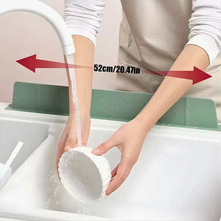 2-in-1 Kitchen Deal: Non-Stick Silicone Baking Mat + Sink Water Splash Guard