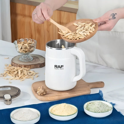 8-Blades Stainless Steel Electric Spice, Grain & Nuts Grinder (500 ML)