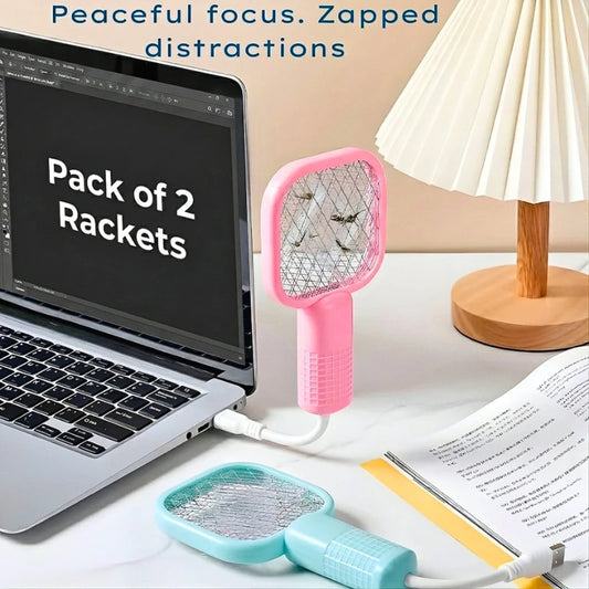 02 Mosquito Rackets in 1 Order