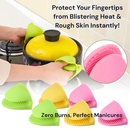 Effortless Finger & Nail Protection Kit (Premium Shield + Silicone Grips)