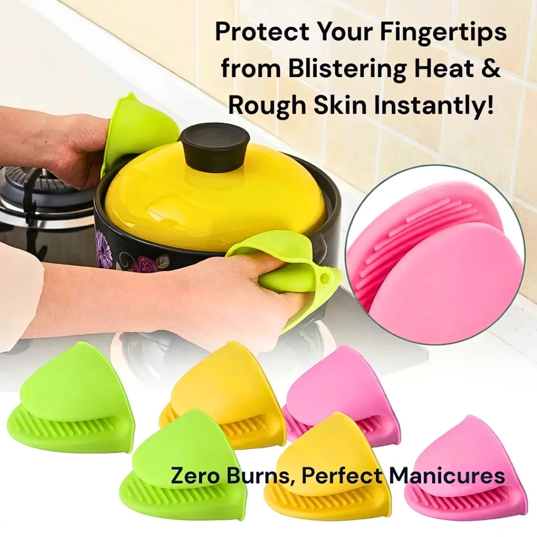 Effortless Finger & Nail Protection Kit (Premium Shield + Silicone Grips)