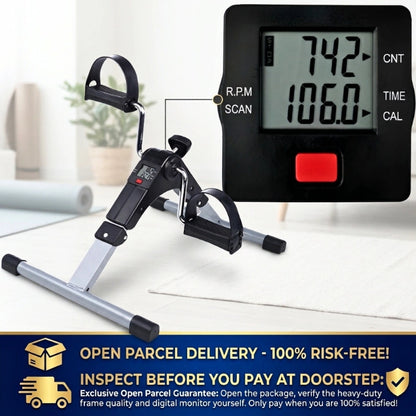 Imported Quality: Joint Therapy Pedal Exerciser with Smart Digital Tracker