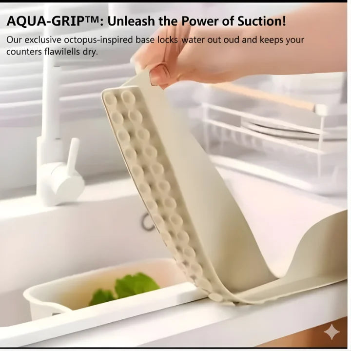 AQUA-GRIP Countertop Splash Guard