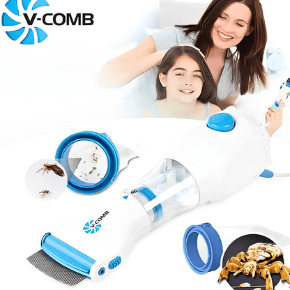 Chemical-Free Lice Vacuum Comb ✨