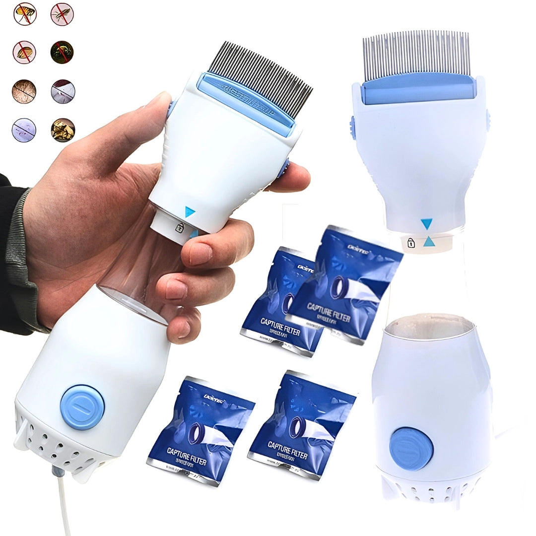 Chemical-Free Lice Vacuum Comb ✨